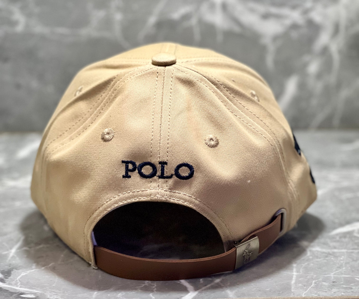 Casquette Polo Beige MSCP01