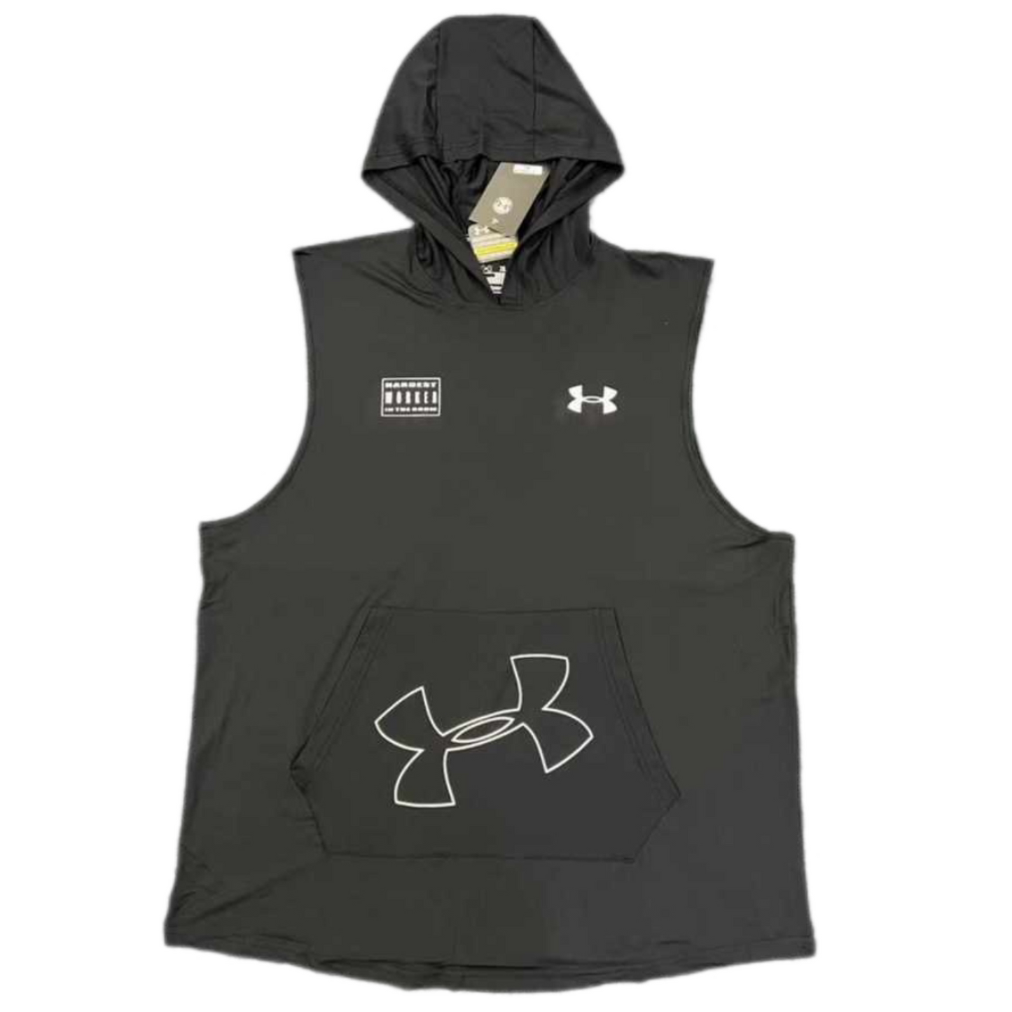 Débardeur avec capuche Under Armour (Noir)