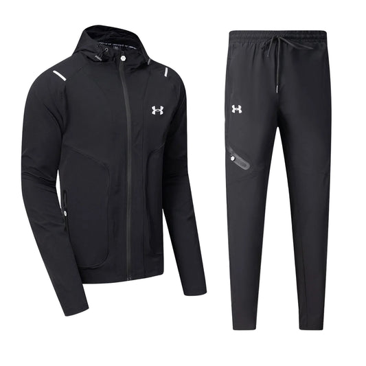 Ensemble Survêtement Capuche Performance (Toiles) – Under Armour Noir ECUAMS 02