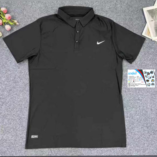 T-shirt à col roulé Nike noir MSL03