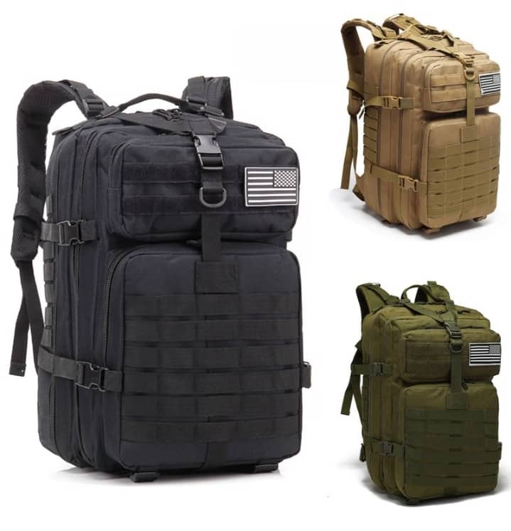 Sac à dos militaire tactique vert