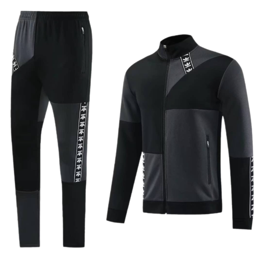 Ensemble Survêtement Adidas (Noir/Gris) 2023