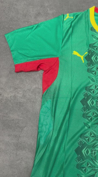 Maillot officiel de Cup de monde 2026  l’équipe nationale du Sénégal (Lions de la Teranga) Extérieur (vert)