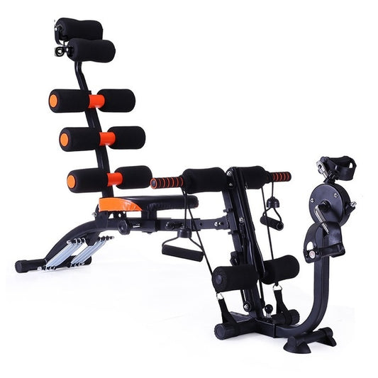 Banc multifonctions pour abdominaux fitness avec bande résistance