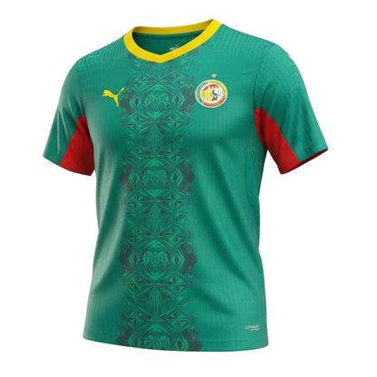 Maillot officiel de Cup de monde 2026  l’équipe nationale du Sénégal (Lions de la Teranga) Extérieur (vert)