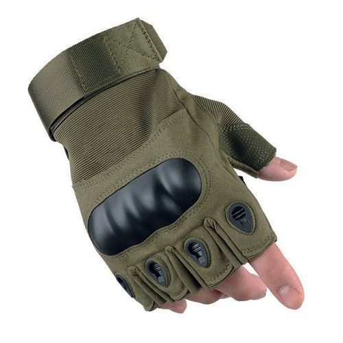 Gants Vert sans doigts