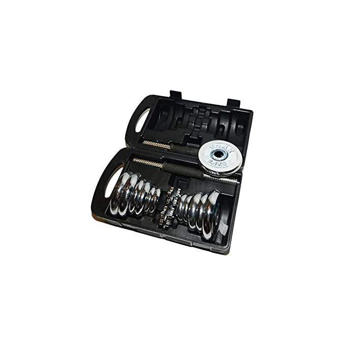 Gorilla Sports® Disques de Poids- 2,5kg, 30/31mm, Fonte, Argent Gorilla Sports® Disques de Poids- 2,5kg, 30/31mm, Fonte, Argent