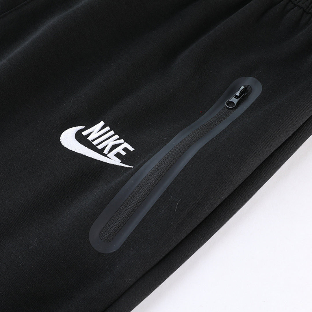 Ensemble survêtement Nike Tech Fleece (Gris) avec capuche