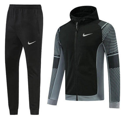 Ensemble survêtement Nike Tech Pro (Noir/Gris) avec capuche