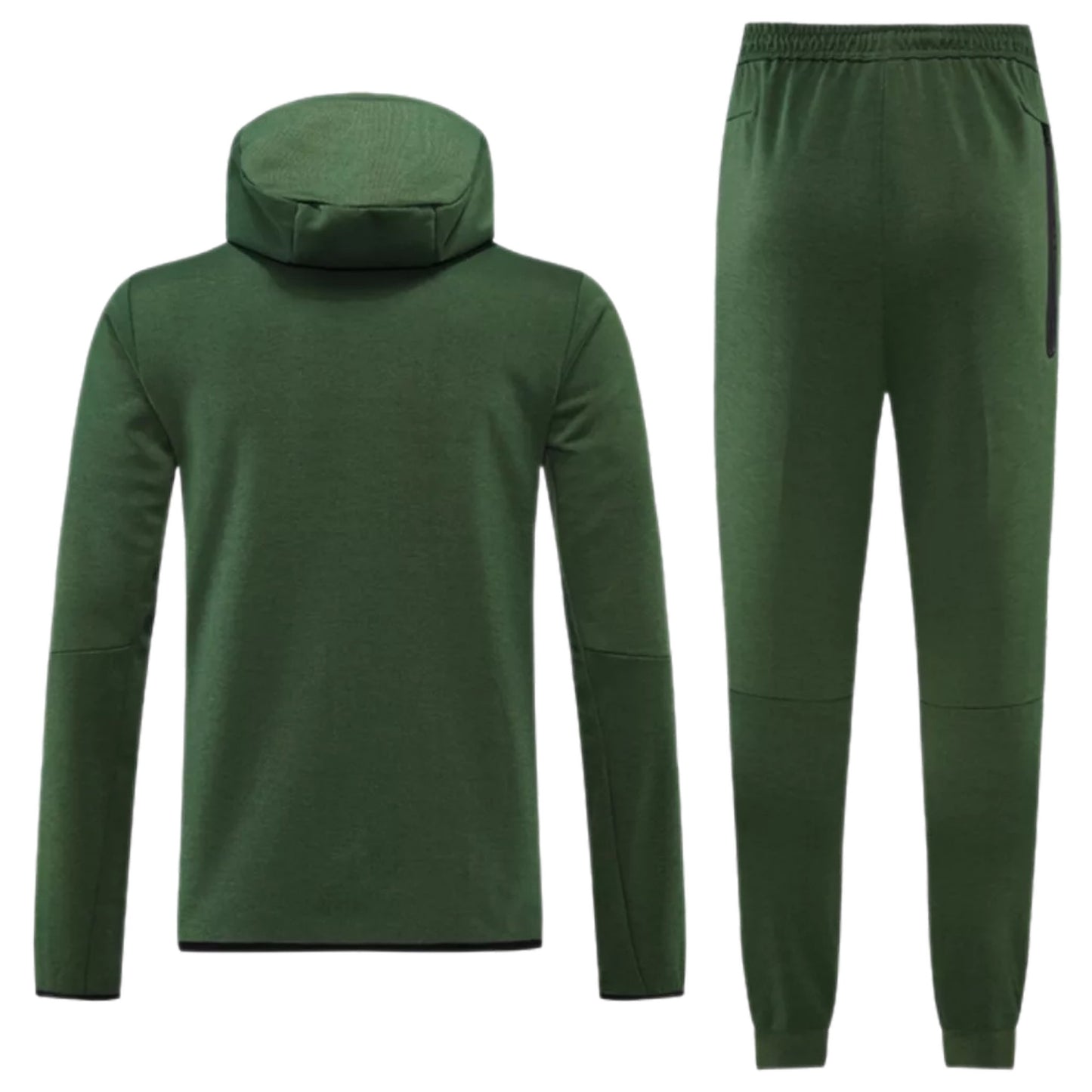 Ensemble survêtement Nike Tech Fleece (Vert) avec capuche