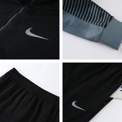 Ensemble survêtement Nike Tech Pro (Noir/Gris) avec capuche