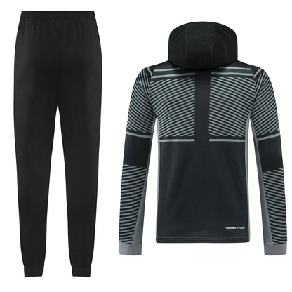 Ensemble survêtement Nike Tech Pro (Noir/Gris) avec capuche